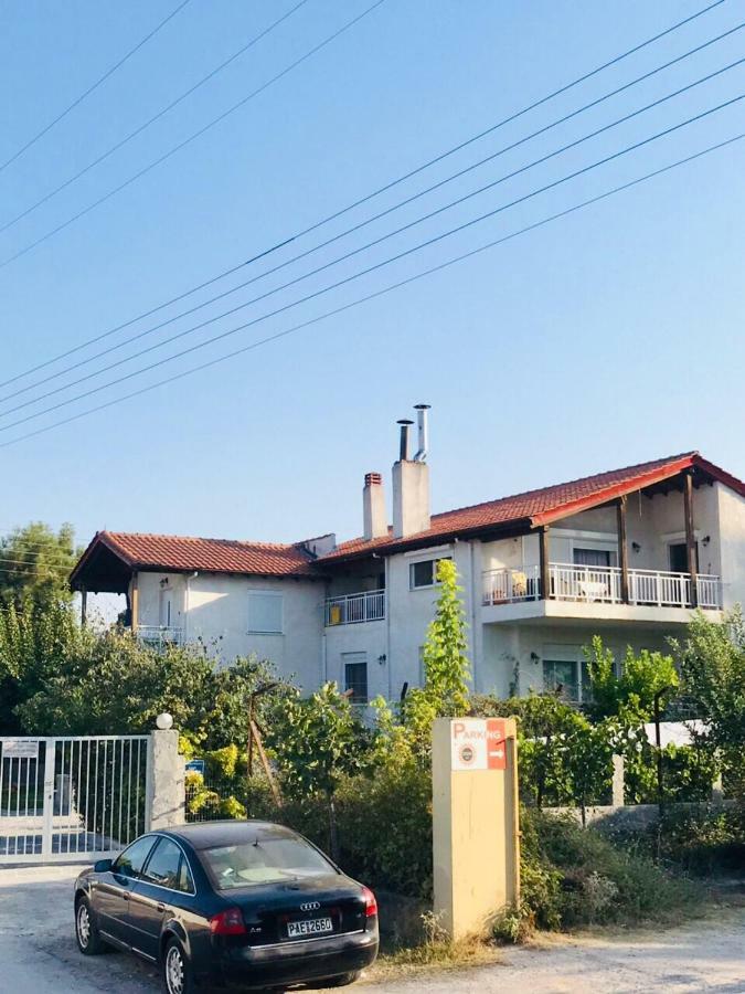 Nea Kallikrateia Katerina Rooms מראה חיצוני תמונה